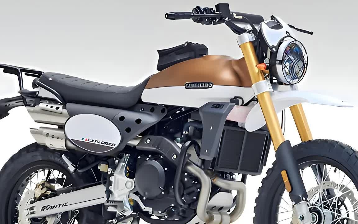 [图]All-New 2023 Fantic Caballero 500 Rally Explorer Top Best Super Scrambler