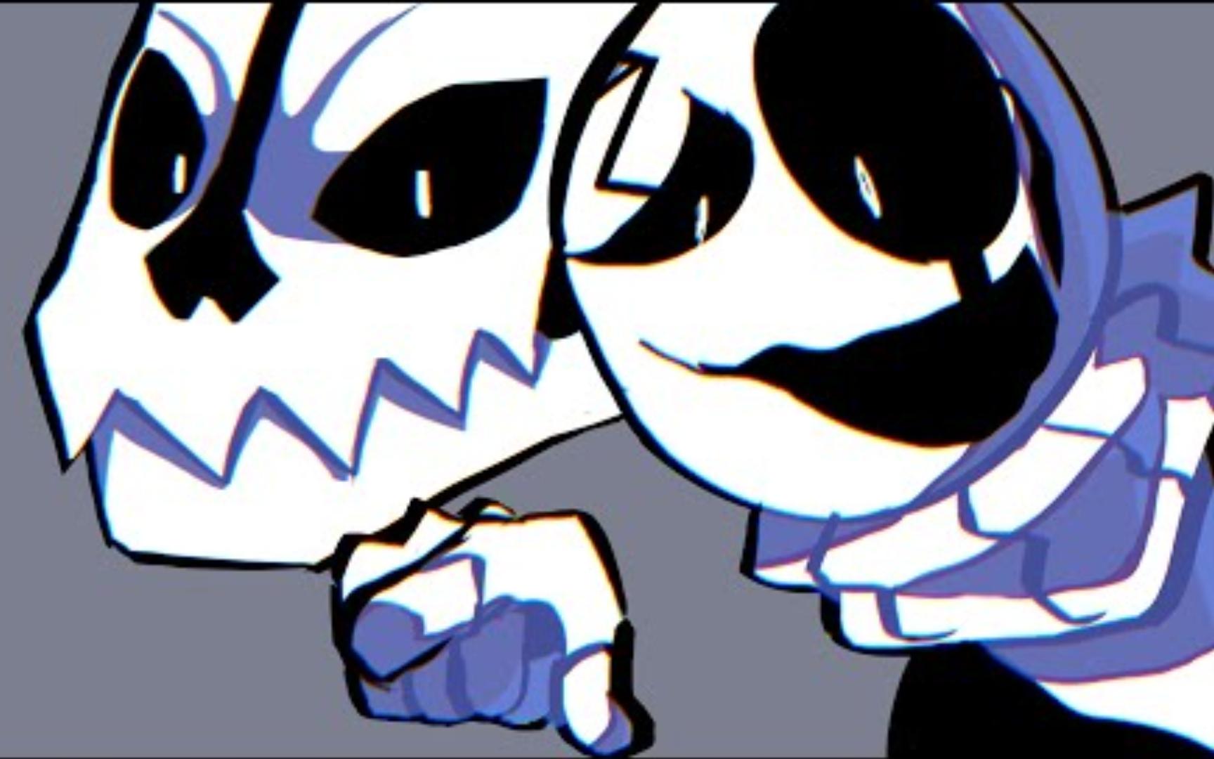 【undertale动画】gaster不想和你说话 并给了你一炮x