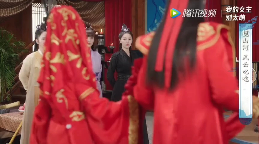 [图]电视剧名称《我的女主别太萌》，音乐名称《江湖策马》