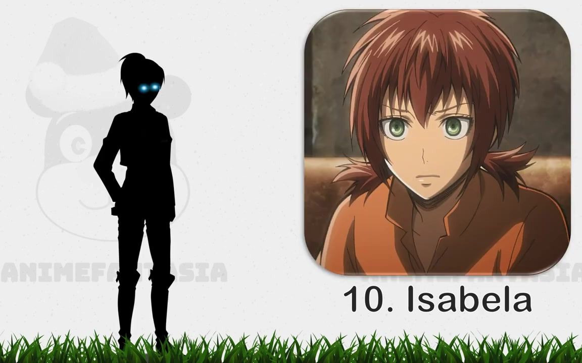 进击的巨人颜值最高的十个女孩attackontitantop10mostbeautifulgirls