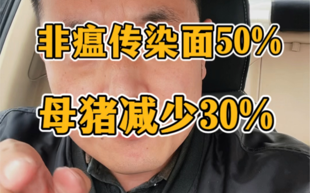 严重事件,非瘟传染面50%,母猪减少30%,今年猪价要破15元 #猪价 #所有养猪人 #生猪价格走势分析哔哩哔哩bilibili