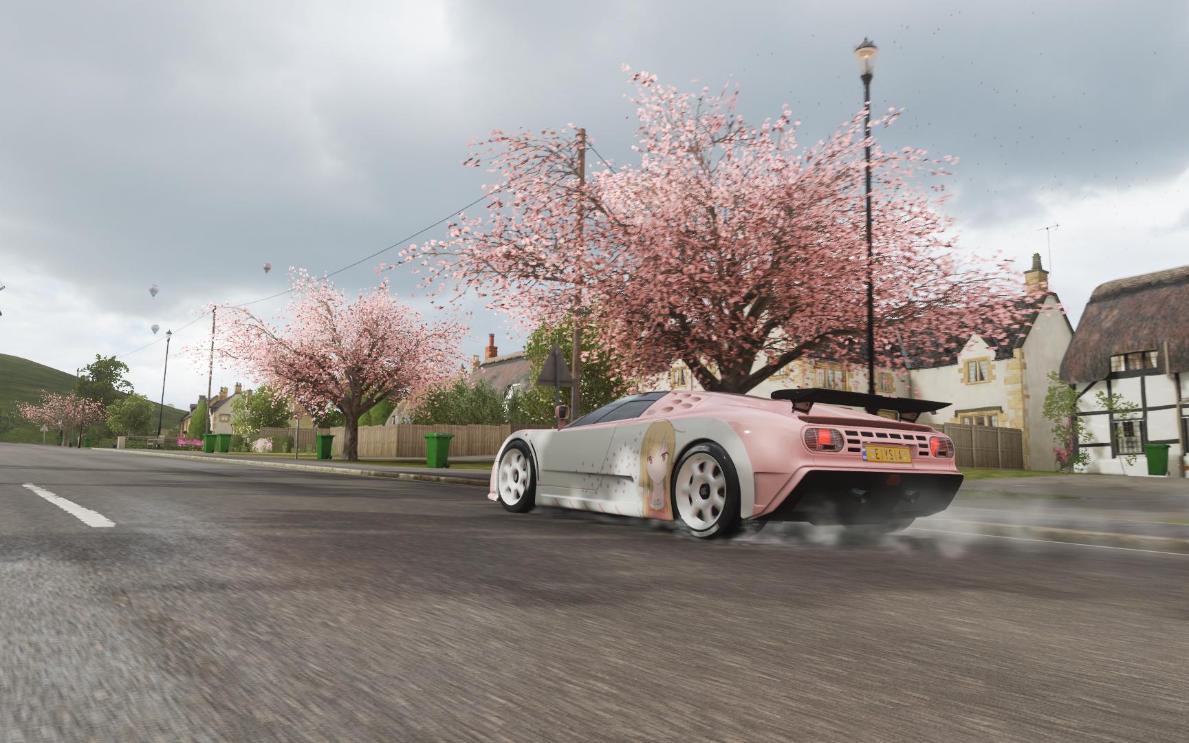 【地平线4】布加迪eb110 环岛第一视角走线记录