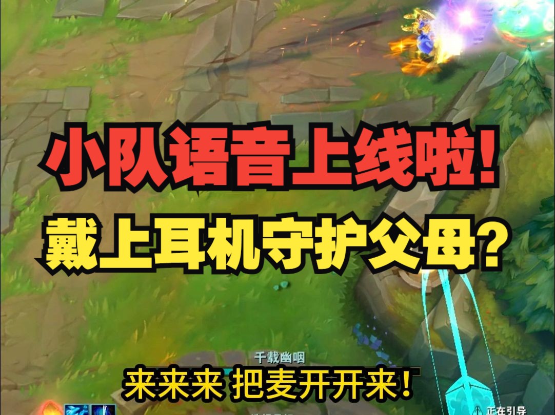 lol小队语音上线!