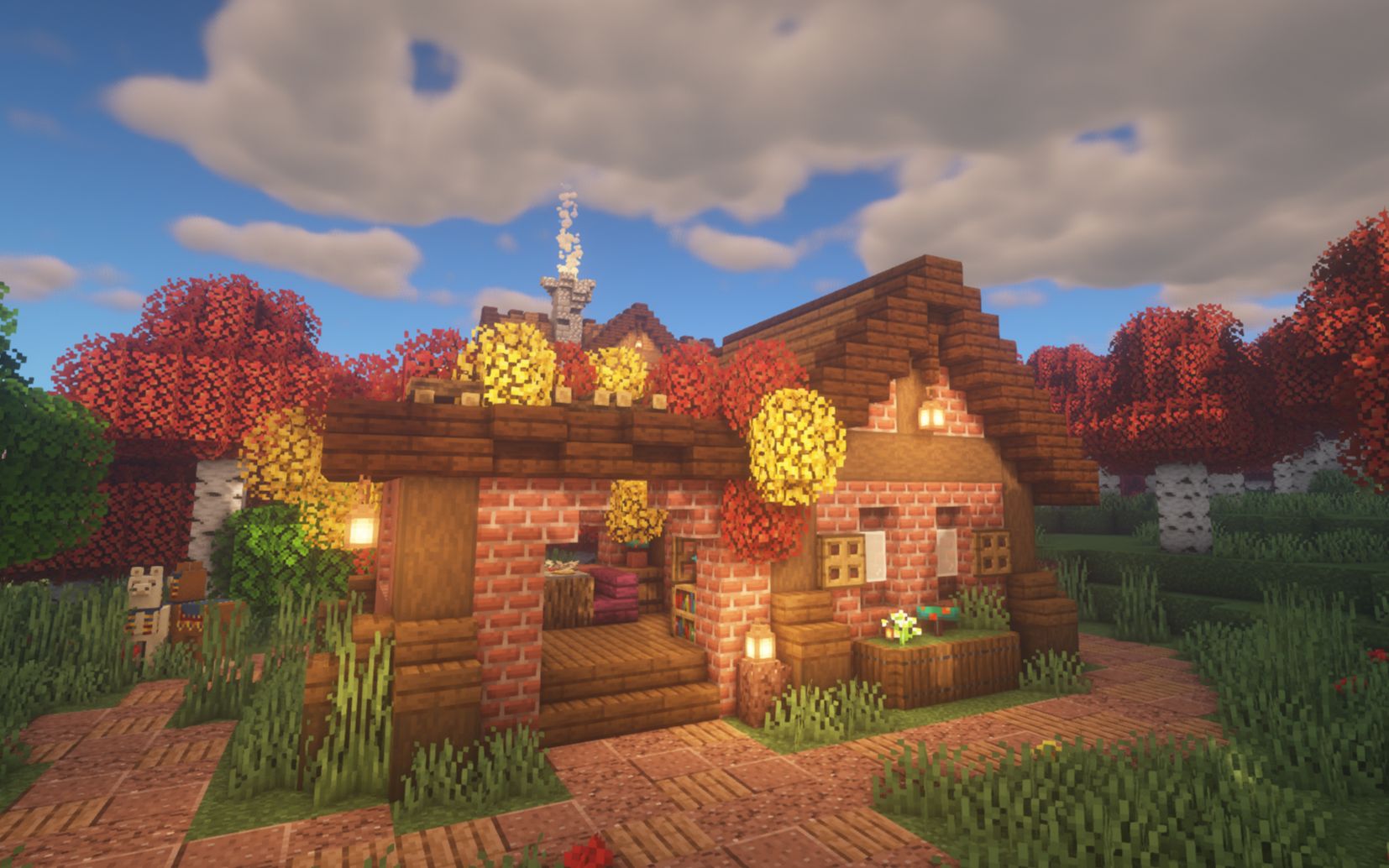 mc超简单的红砖小屋教程,萌新必备火柴盒_哔哩哔哩 (゜-゜)つロ 干杯