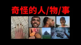 【第25期】一些奇怪的人、物、事
