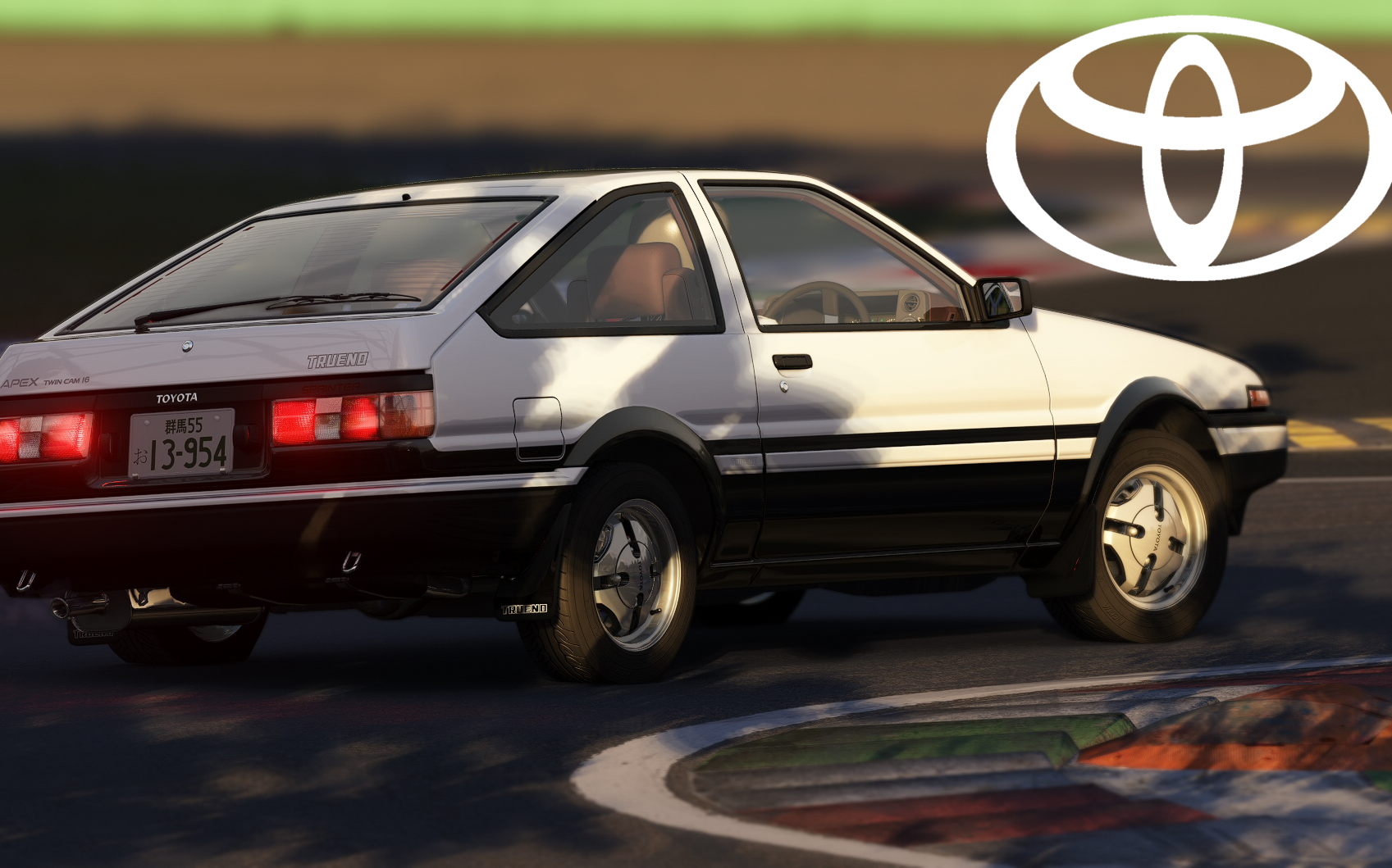 【家用车】丰田花冠五代(ae86)赛道测试