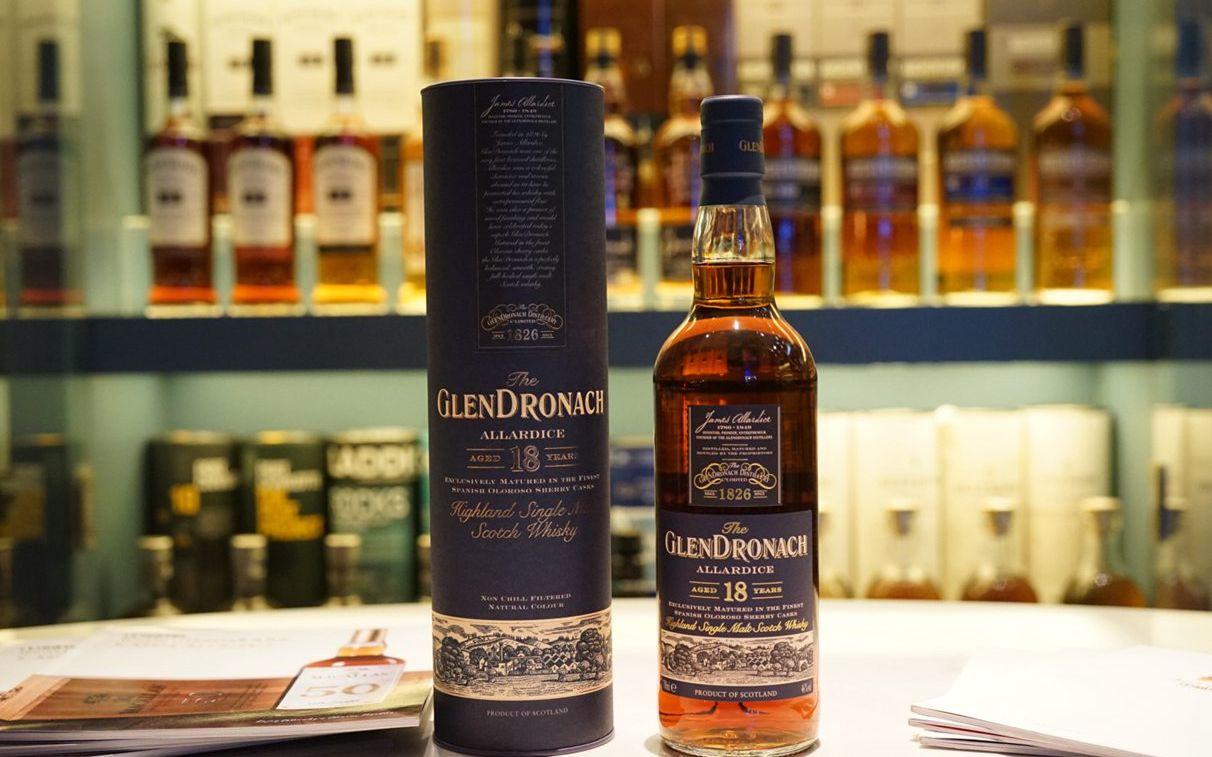 GLENDRONACH格兰多纳单一麦芽威士忌横向品评威士忌酒评哔哩哔哩bilibili