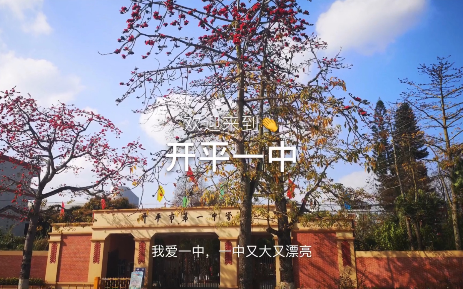 开平一中宣传视频(非官方)高一语文作业_哔哩哔哩_bilibili