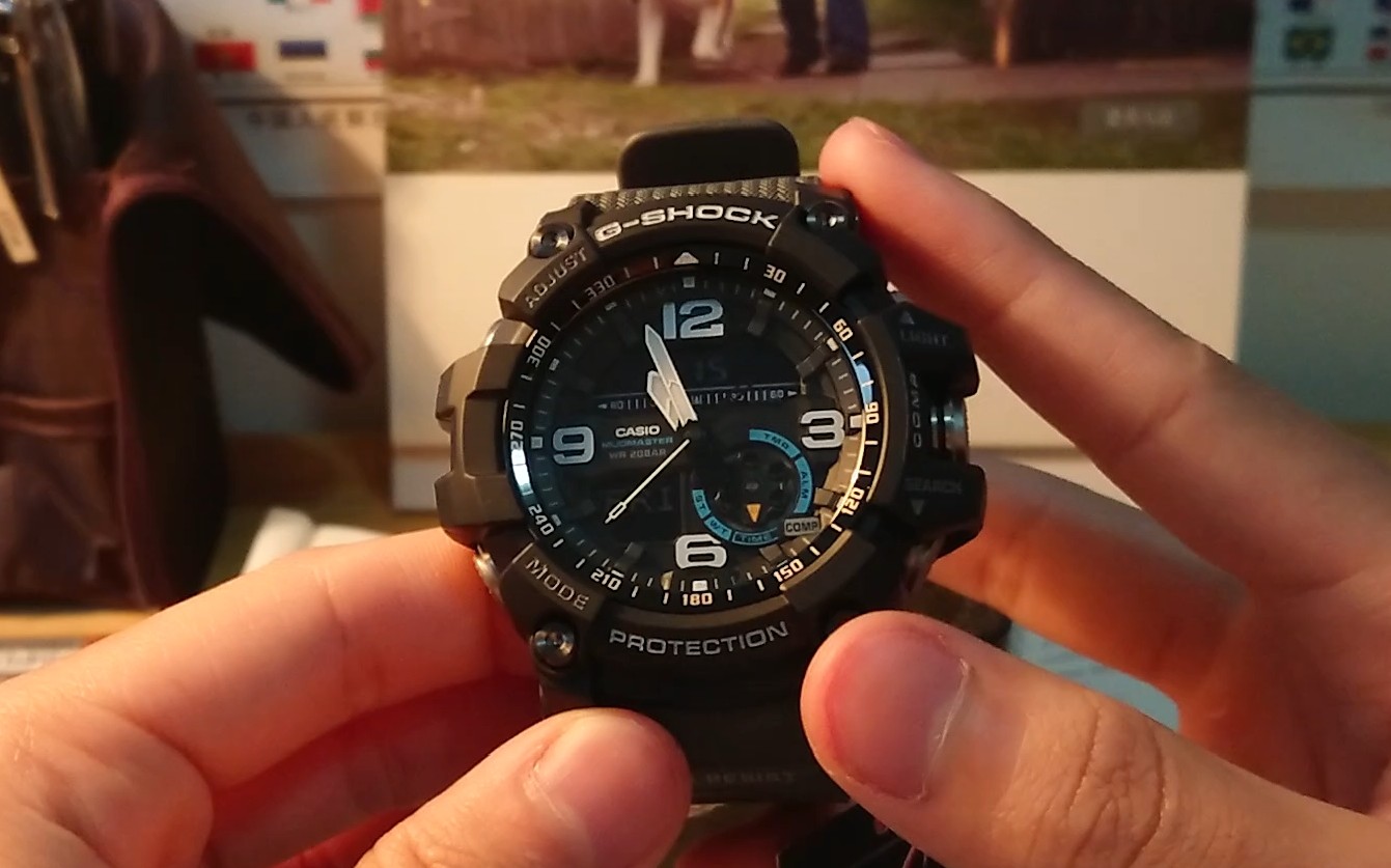 立刻上手gshock小泥王手表灰蓝配色卡西欧gg1000请看简介有新旧款对比