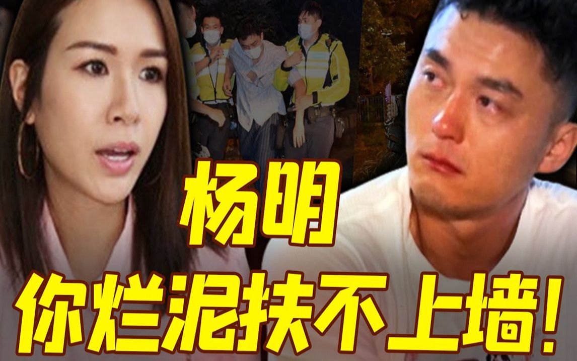 死性不改!杨明又出事了! TVB跟著遭殃,忍无可忍将其一夜封杀,庄思明彻底心灰意冷宣布分手!哔哩哔哩bilibili