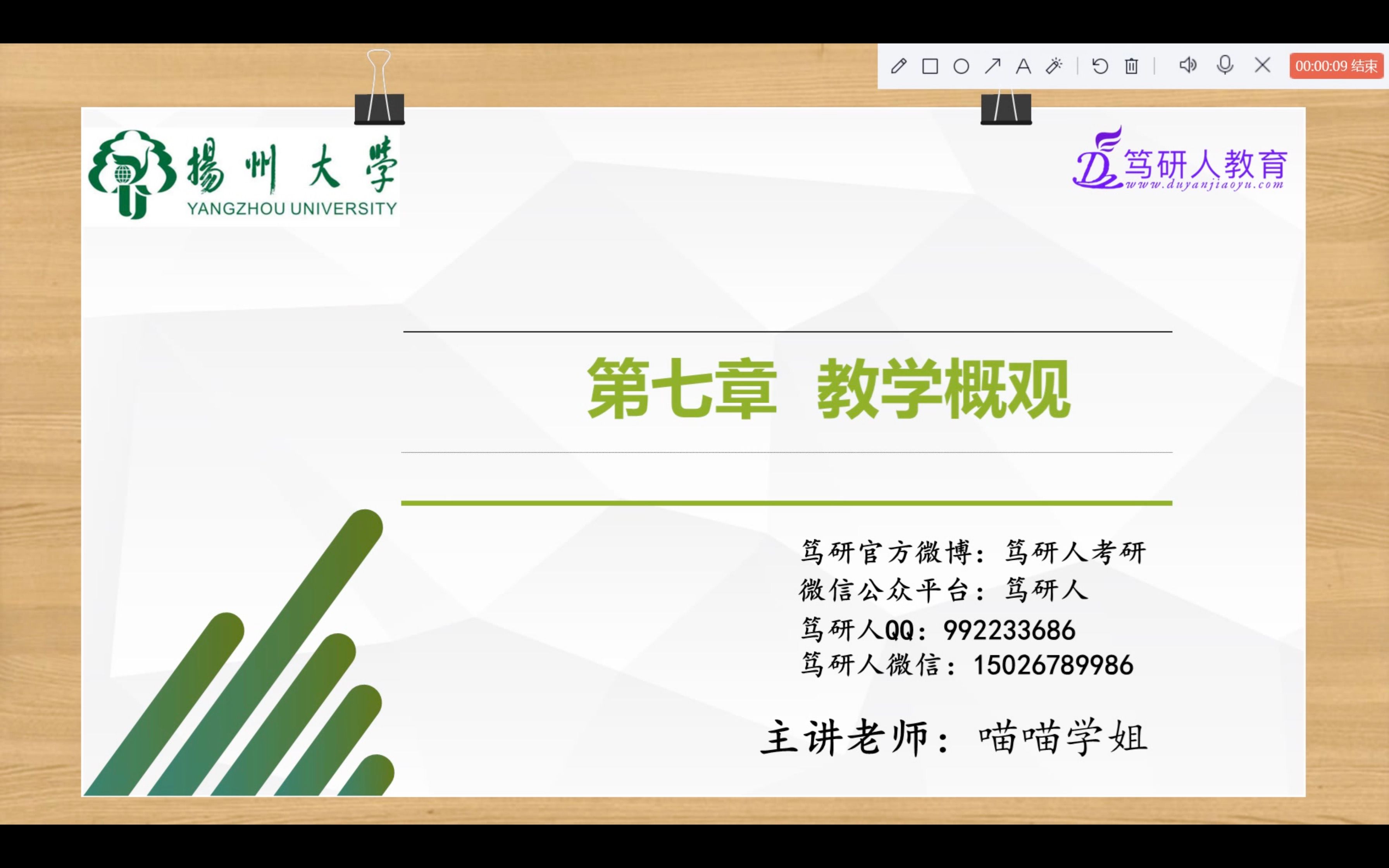 [图]笃研人-2022扬州大学小学教育863专业考研初复试第一名基础班教学概观第一二节/扬大小学教育专业考研/扬州大学小教第一名考研/扬州大学小学教育考研基础精讲