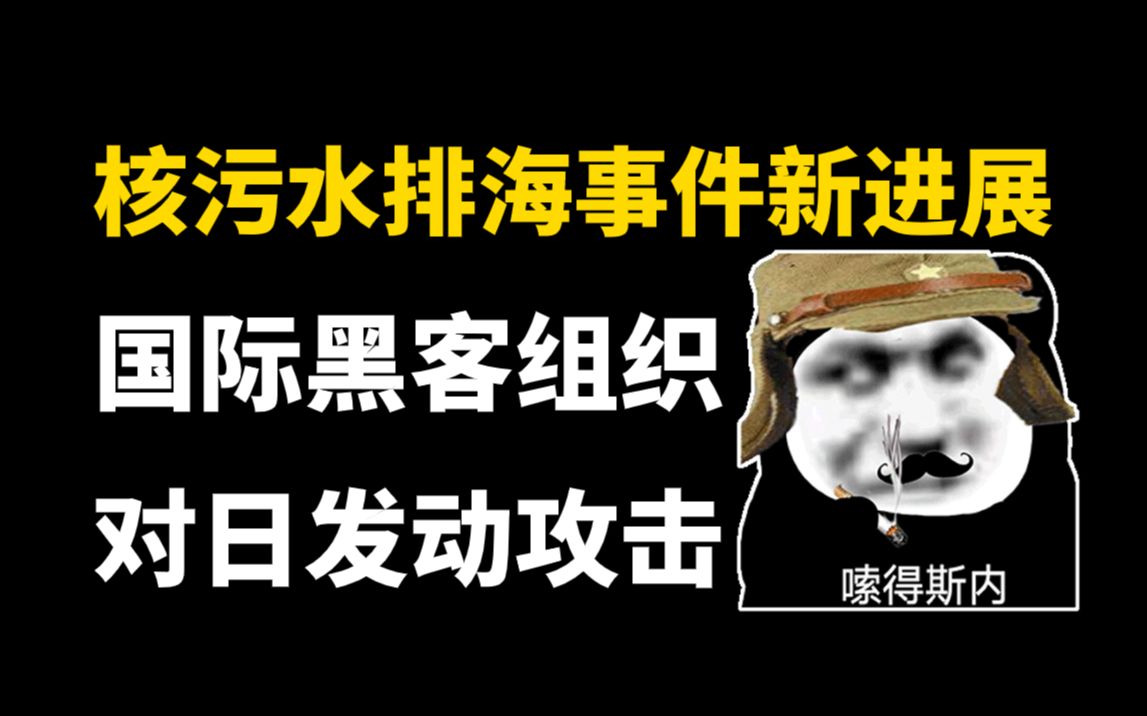 国际黑客联合出手!对日发动网络攻击!核污水排海事件或许迎来转机!(网络安全/信息安全)哔哩哔哩bilibili