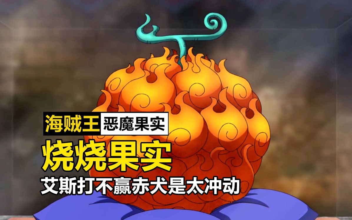 烧烧果实详解艾斯丢命是太冲动萨博能打赢赤犬