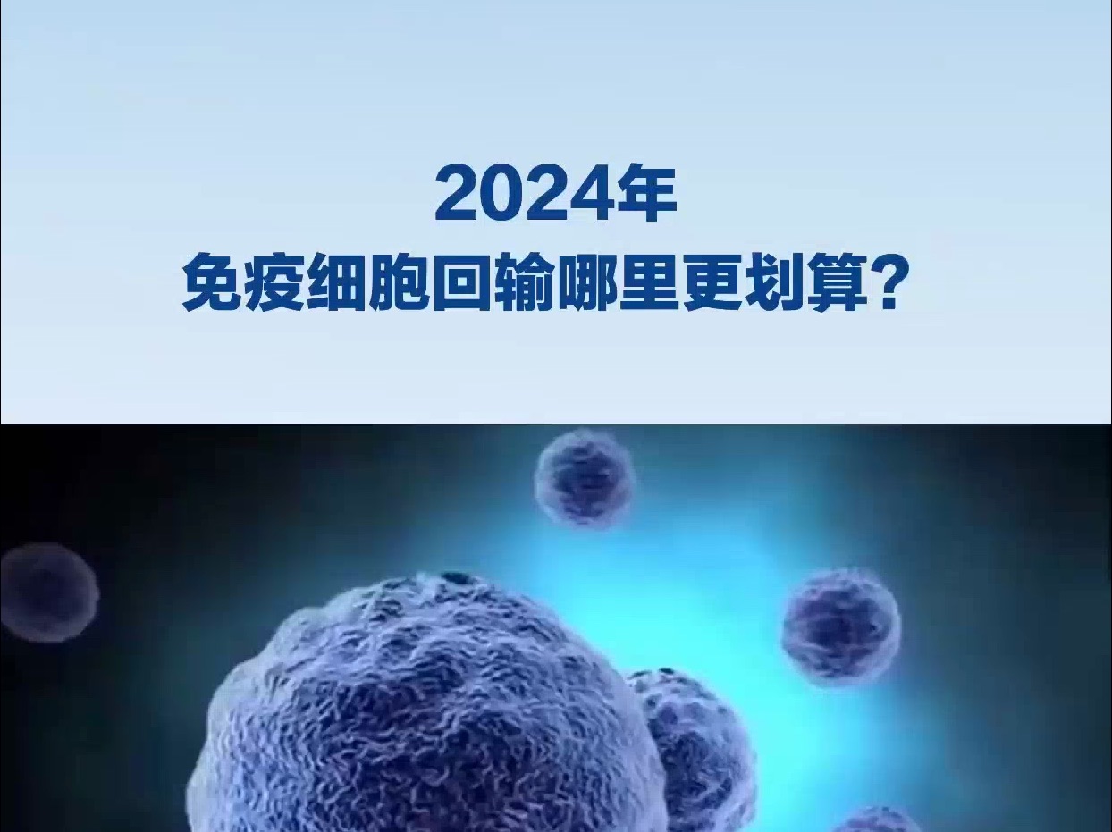 2024年免疫细胞回输价格是多少?哪里有便宜且靠谱的免疫细胞?哔哩哔哩bilibili