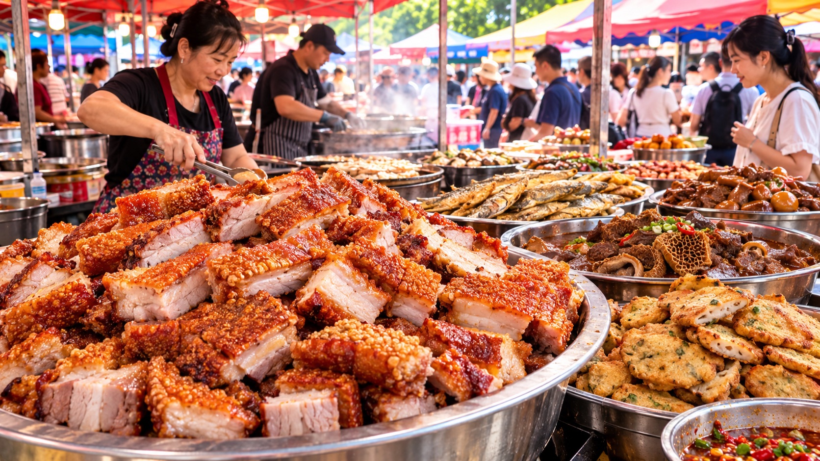 沉浸式赶集｜佛山早市，本地人常来的美食聚集地