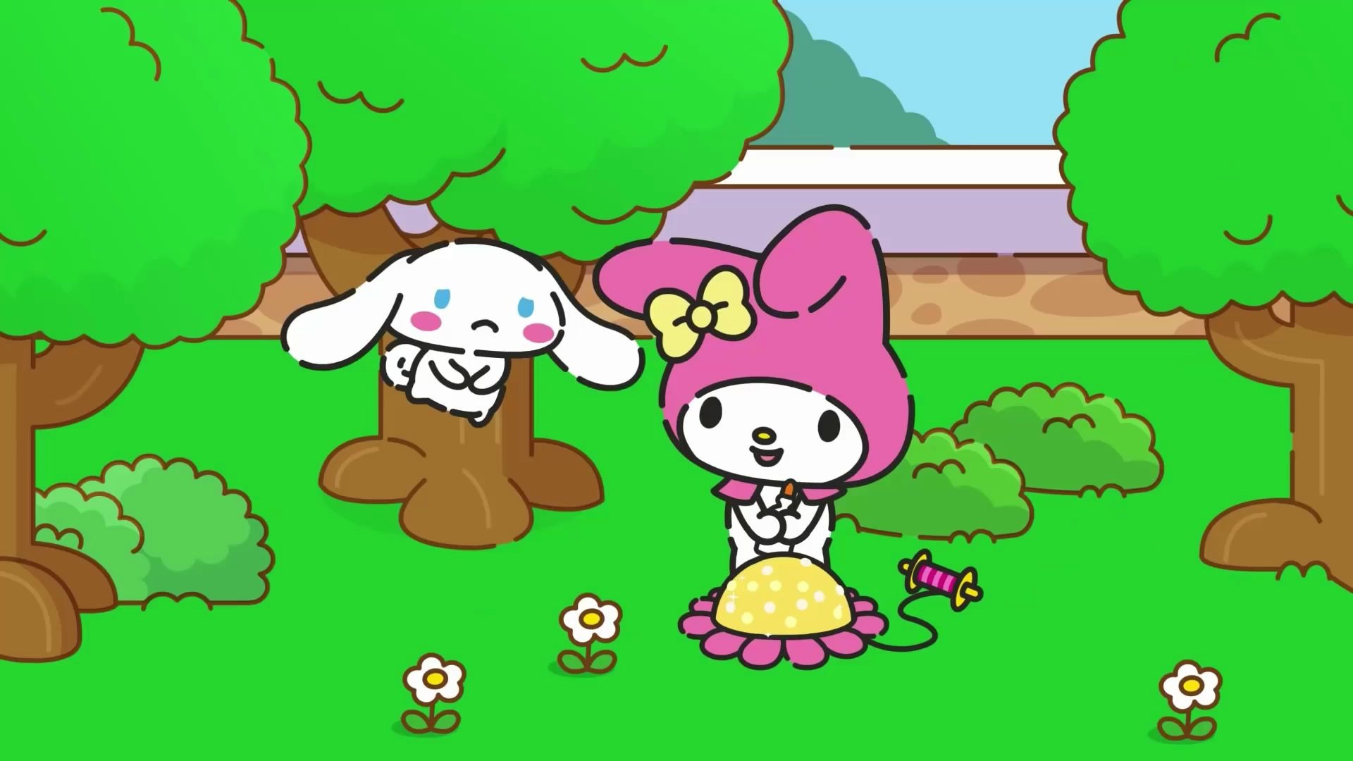 【Hello Kitty and Friends Supercute Adventures(凯蒂和朋友们的超级可爱冒险)】—Fly a Kite(放风筝)哔哩哔哩bilibili