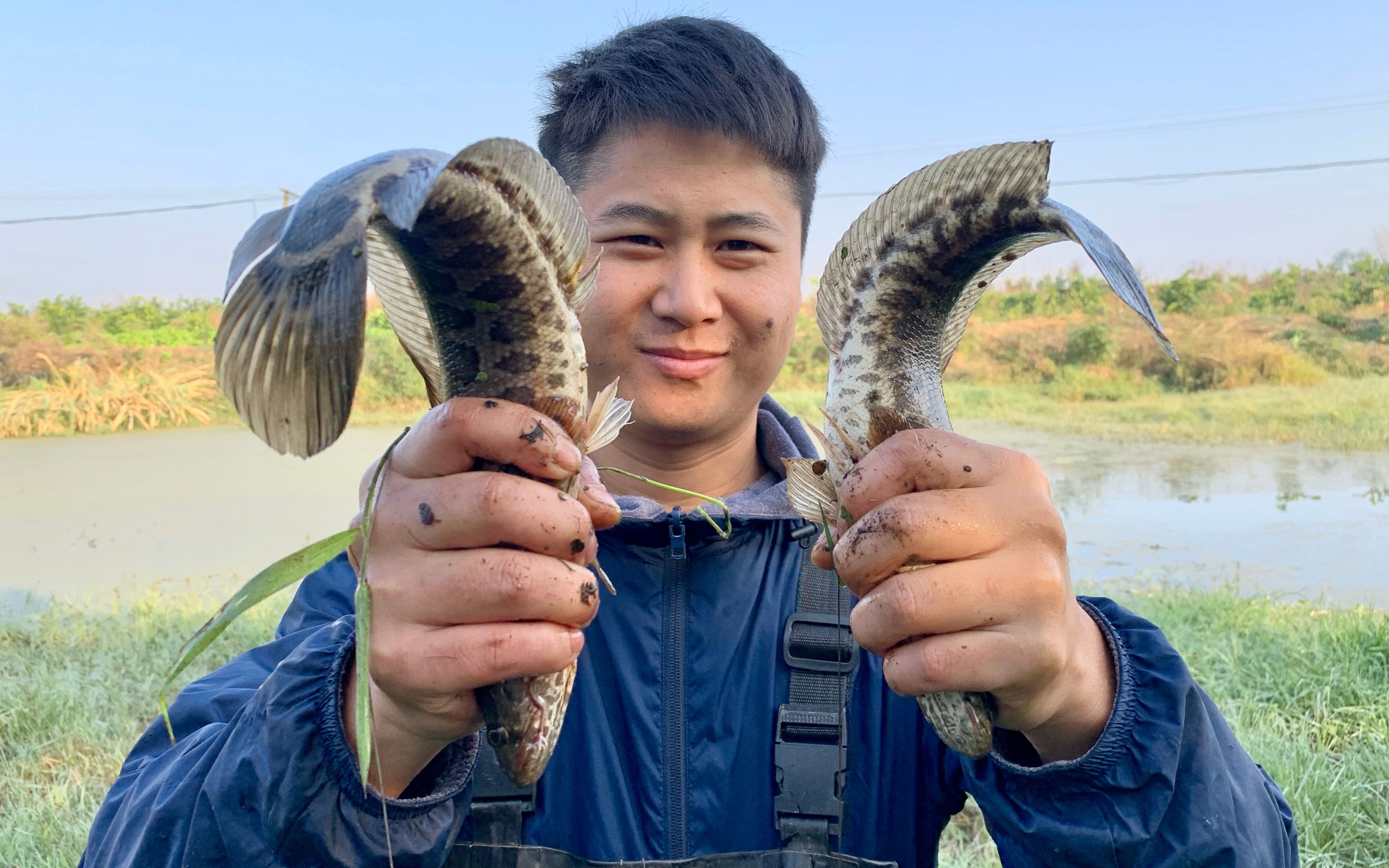 中午挂上鳑鲏钓黑鱼,下午四点连收5条,白天放黑鱼钩比晚上更好