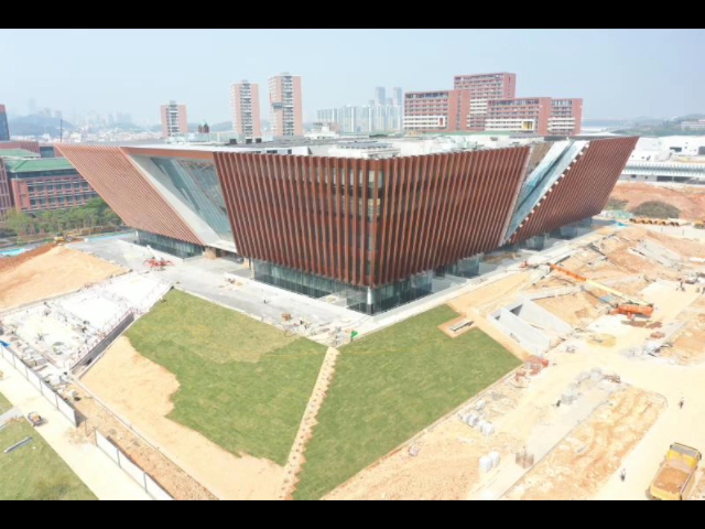 [图]华南理工大学国际校区图书馆全景