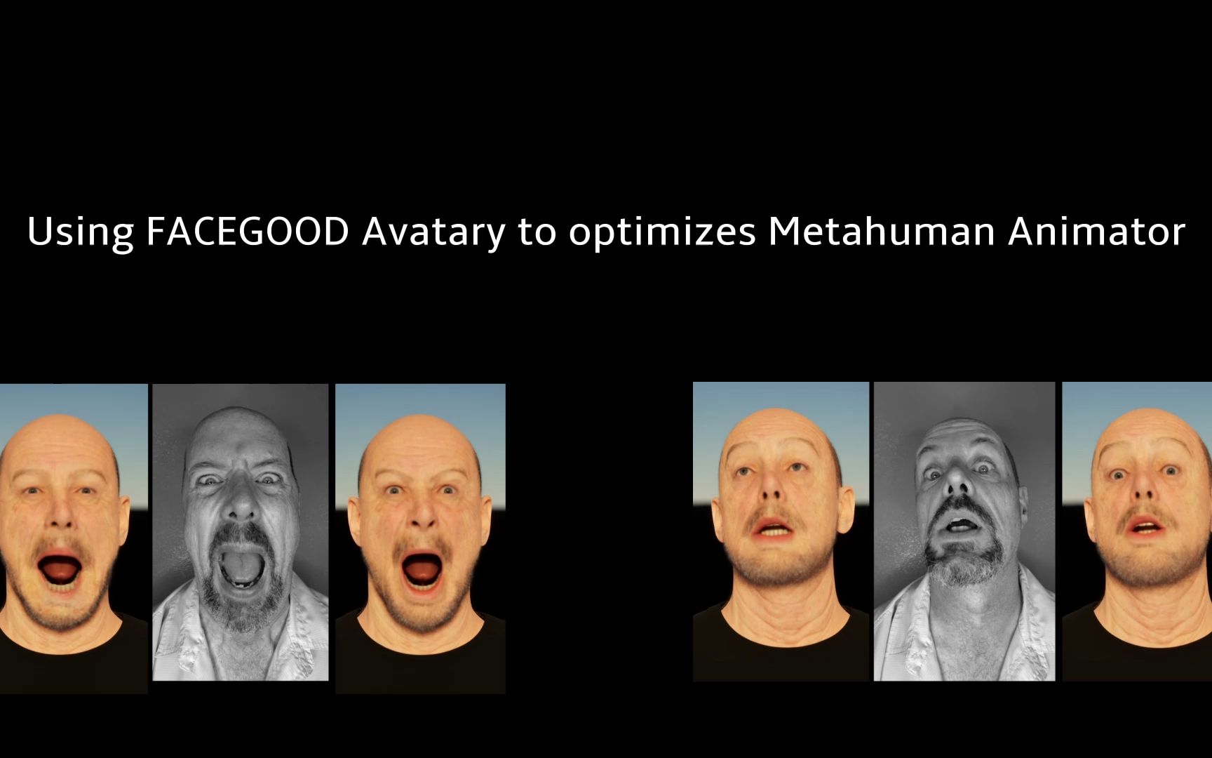 使用FACEGOOD Avatary 优化 Metahuman Animator哔哩哔哩bilibili