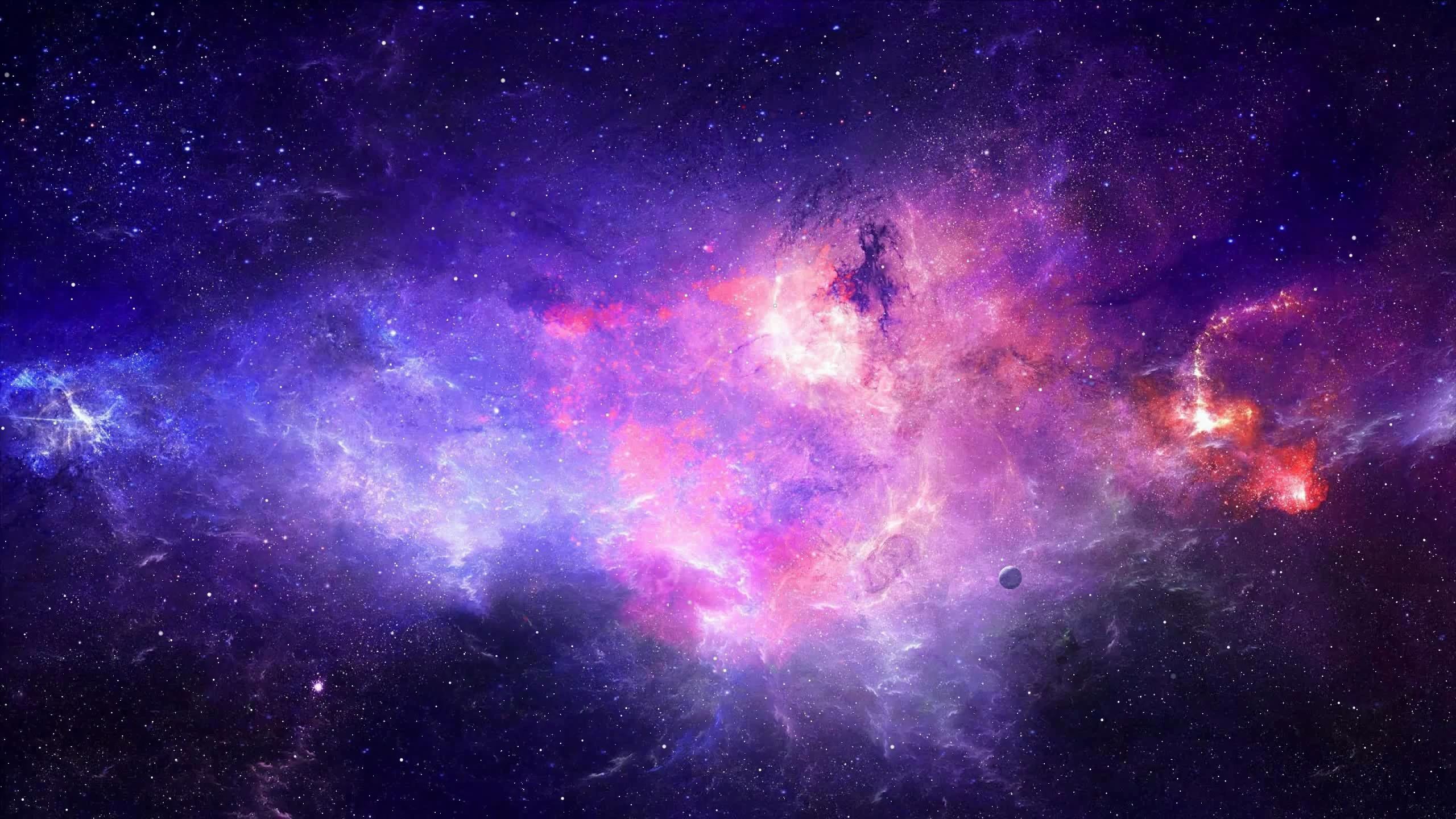 紫色星河壁纸图片