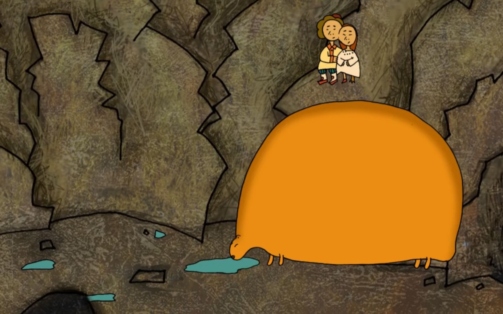 动漫短片,一只神奇的松鼠,一口气能把整个河里的水喝光,厉害了