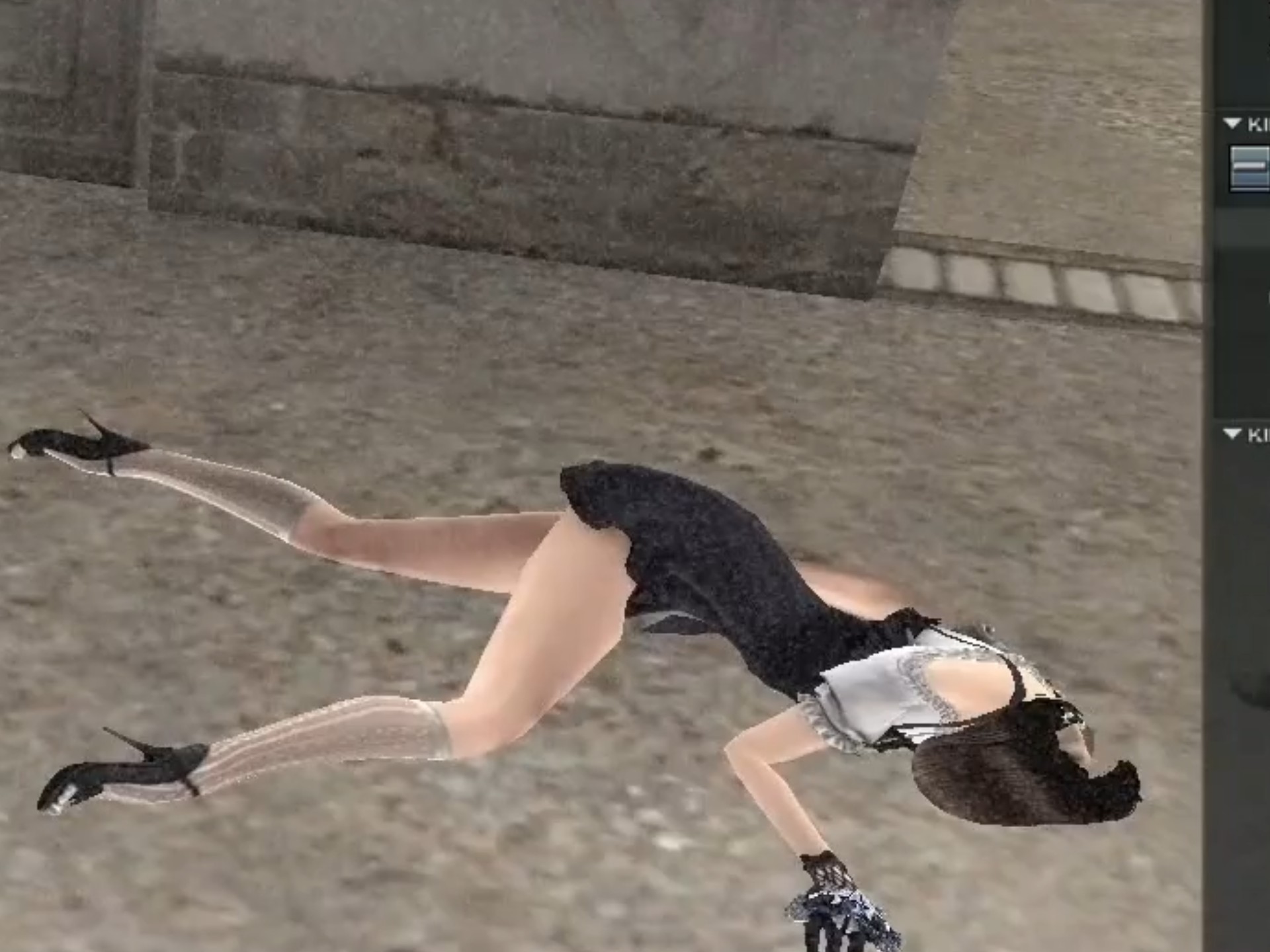 cf端游龙儿小淘气头被折断