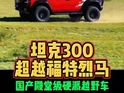 Download Video: 坦克300超越福特烈马国产殿堂级硬派越野车