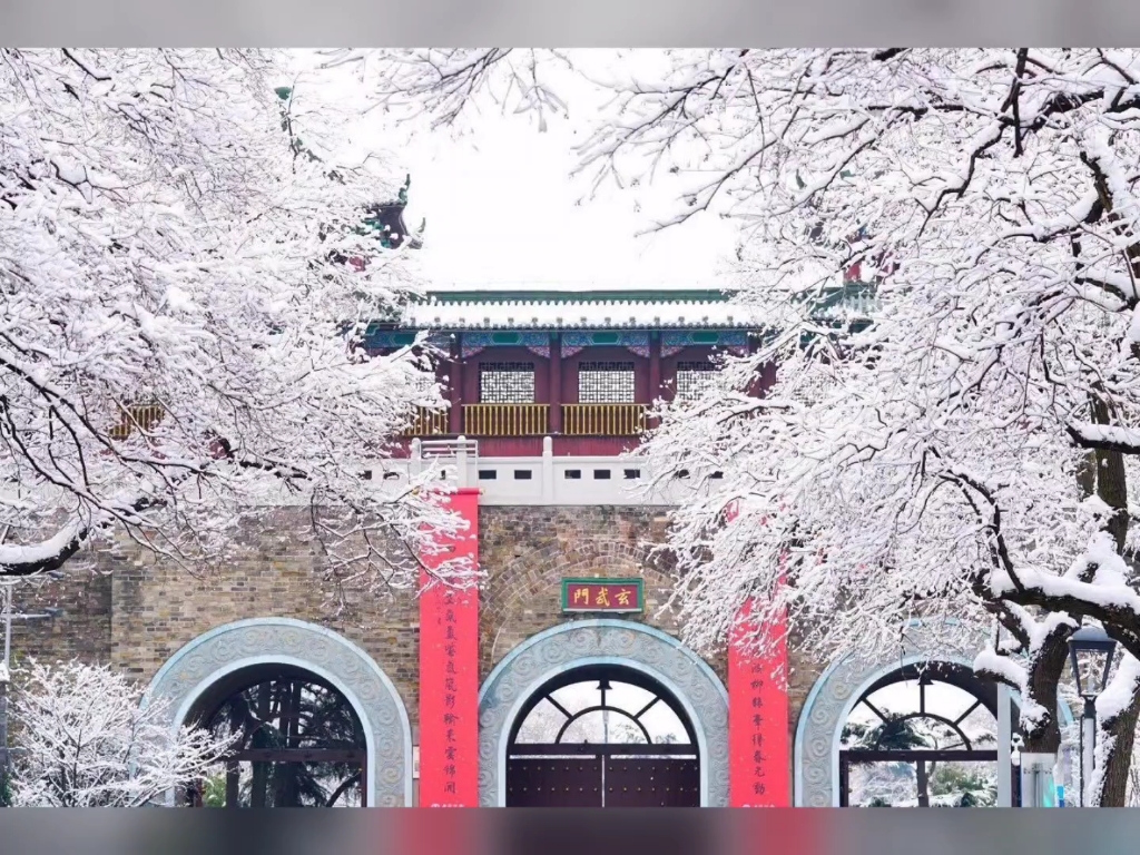 [图]夜雪入金陵，秦淮浮旧梦