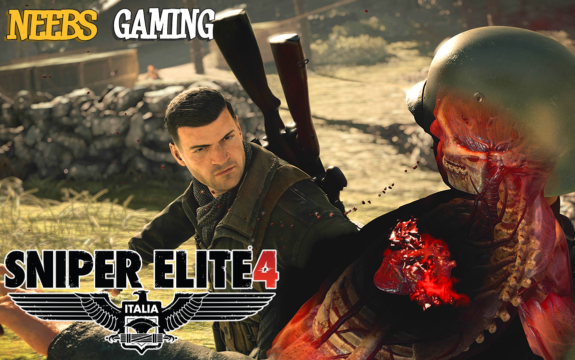 neebs玩游戏-爆蛋精英4-抢先试玩【狙击精英4】