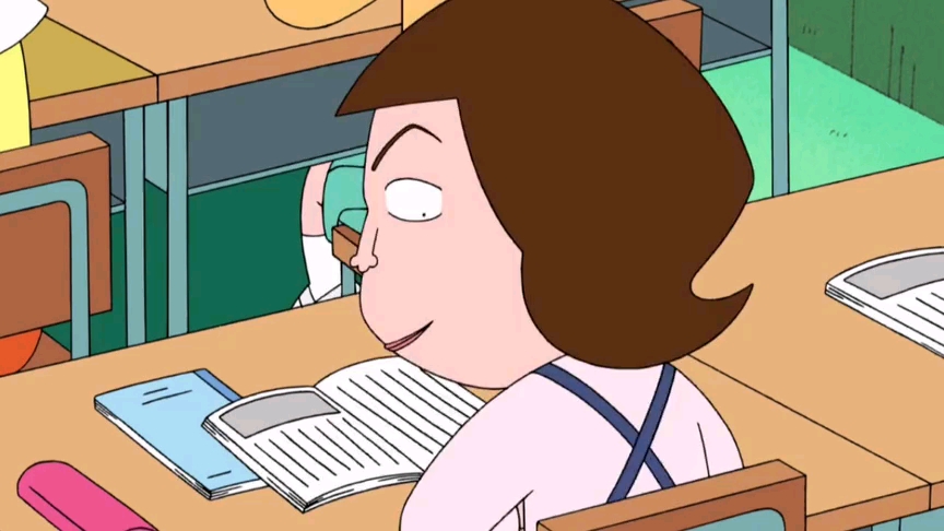 樱桃小丸子之城崎说前田跳绳时太唠叨真是爱说大实话的妹子