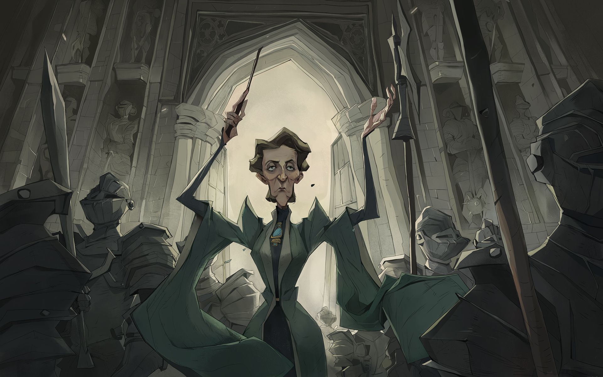 麦格教授吃小孩