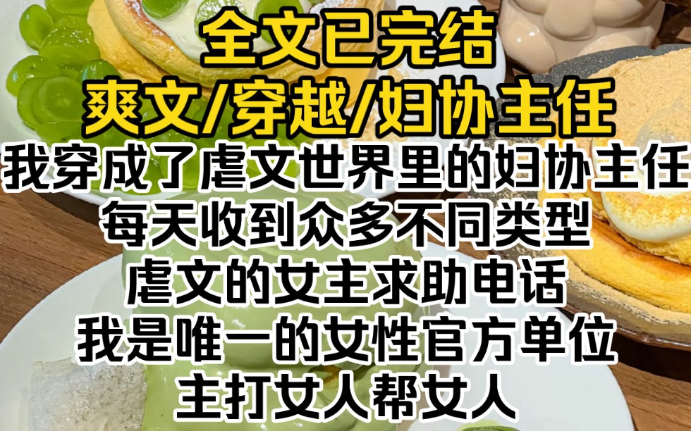 (完结文)我穿成了虐文世界里的妇协主任.每天收到众多不同类型虐文的女主求助电话.我是唯一的女性官方单位,主打女人帮女人哔哩哔哩bilibili