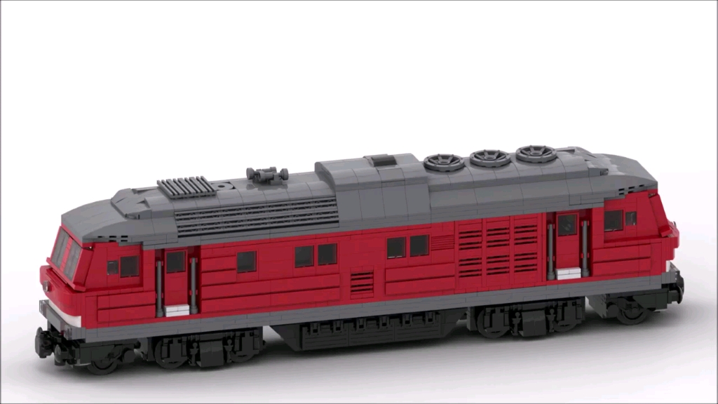 乐高火车～德国内燃机车搭建过程