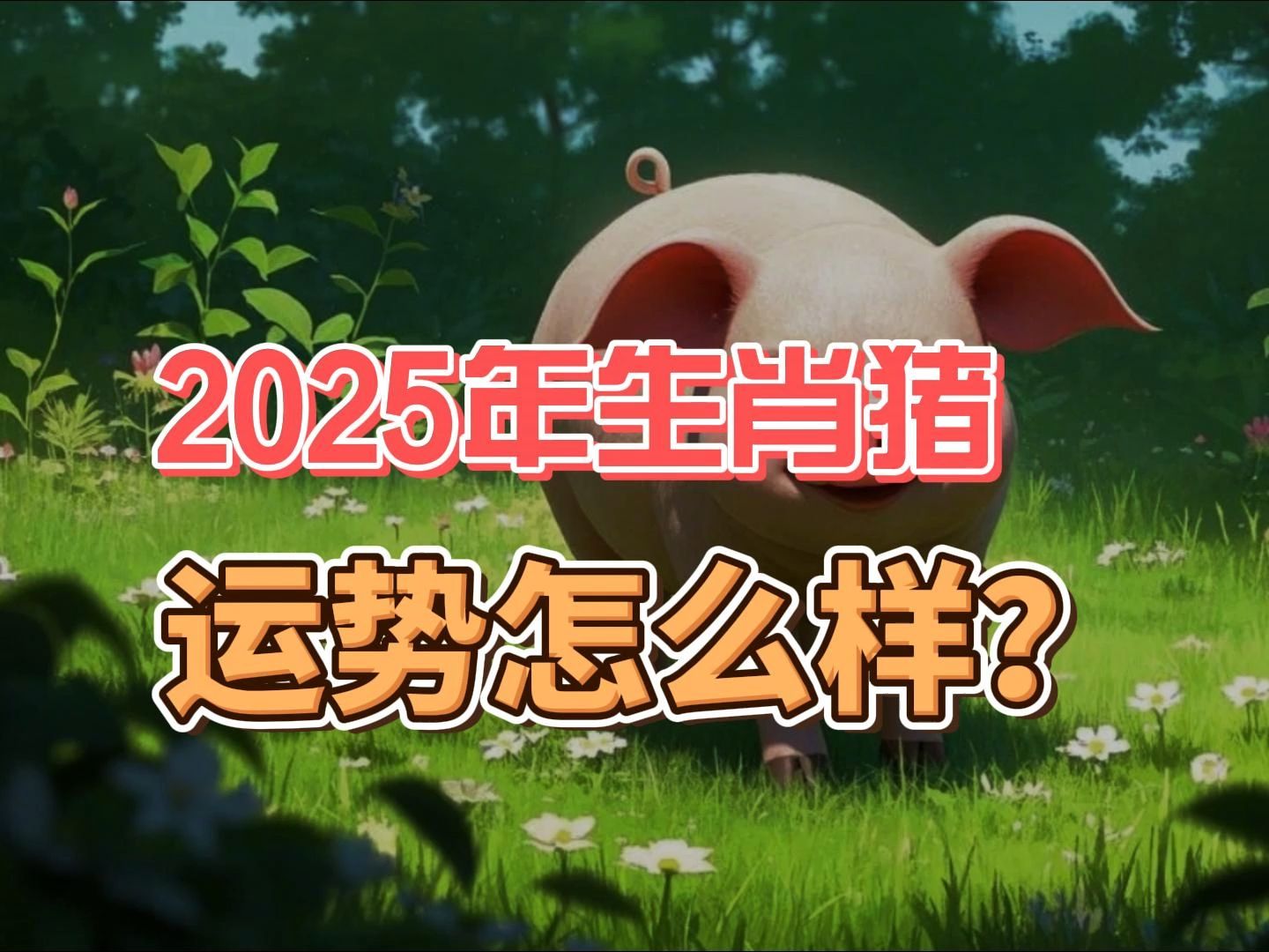 猪生肖明年运势2025(属猪明年运势2022)
