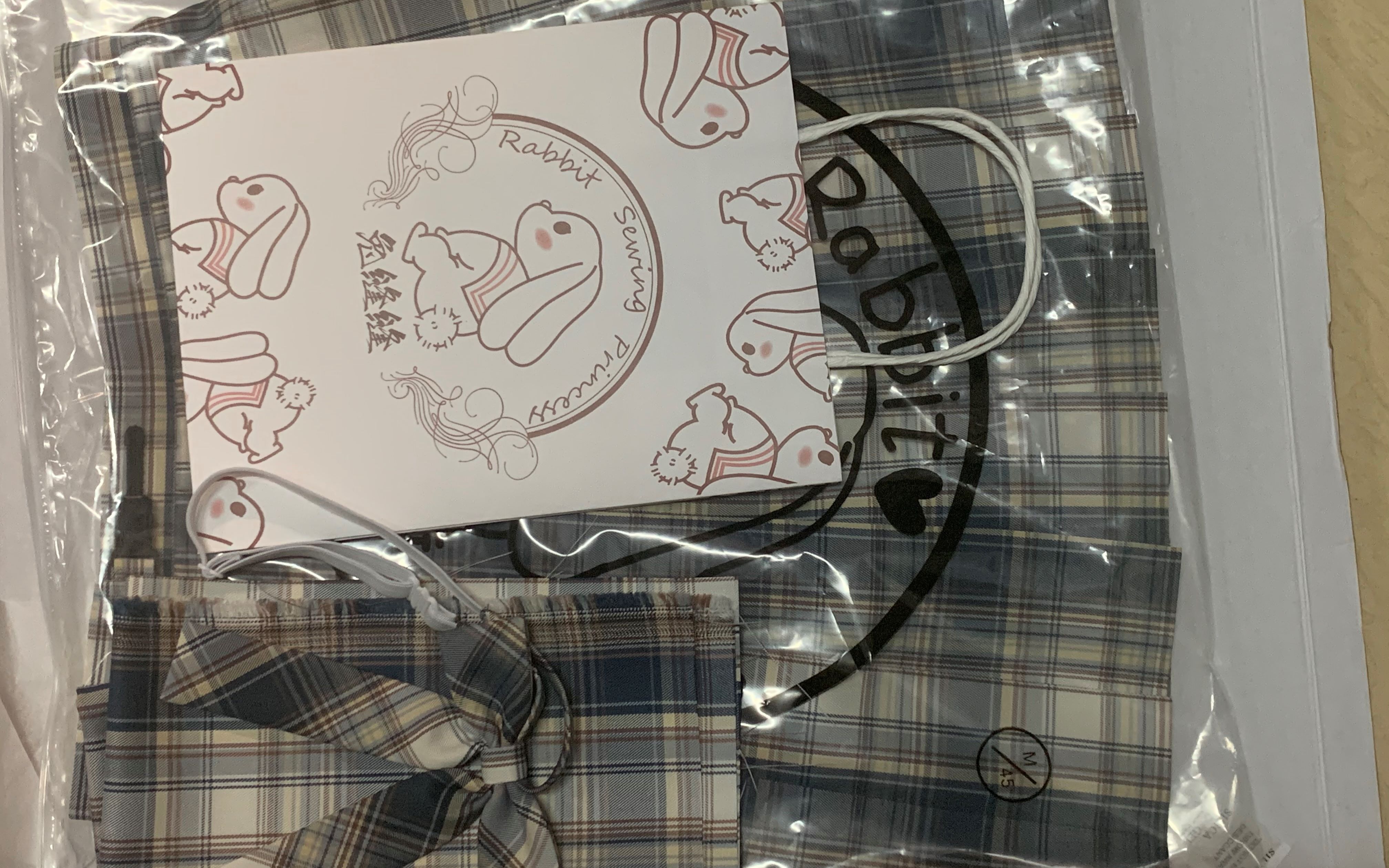 活动  【兔缝缝】咩咩一刀 开箱!