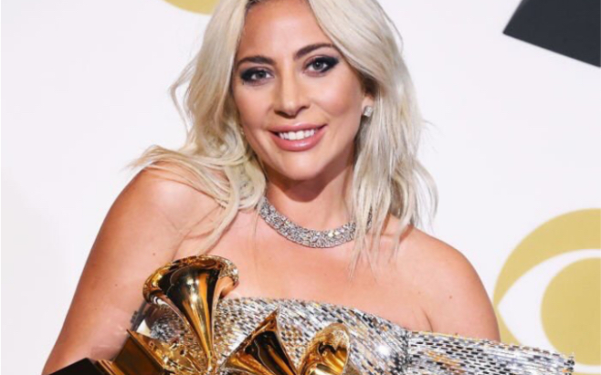 ladygaga grammy 2019 best pop perfo rmance-joanne 后台颁奖视频