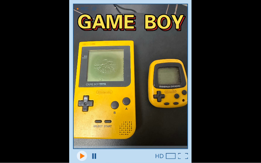 童年系列 任天堂游戏机 宠物机 GAME BOY 宝可梦 神奇宝贝 宠物小精灵 口袋怪物哔哩哔哩bilibili