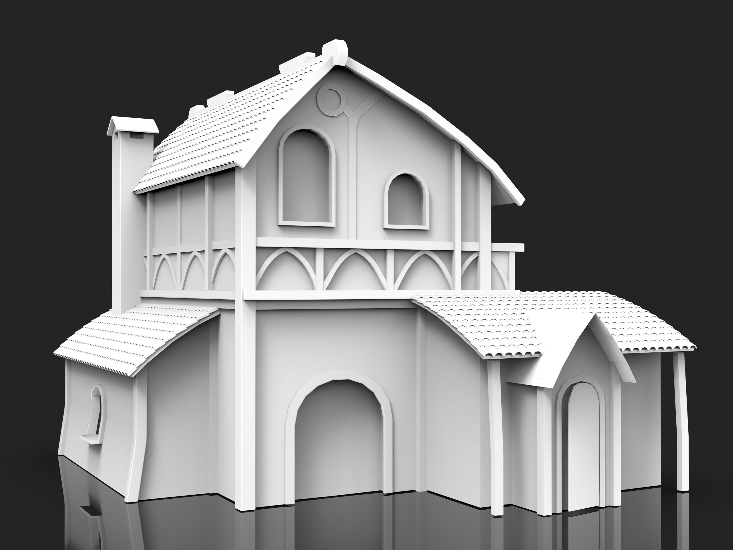 你敢信只要16秒 就能用3dmax做出这个场景建筑模型?有原速完整教程!