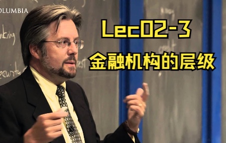 [图]【Lec02-3】货币的天然层级：金融机构的层级 黄金！黄金到底是什么？哥伦比亚大学公开课：货币与银行经济学 货币金融货币银行 佩里梅林