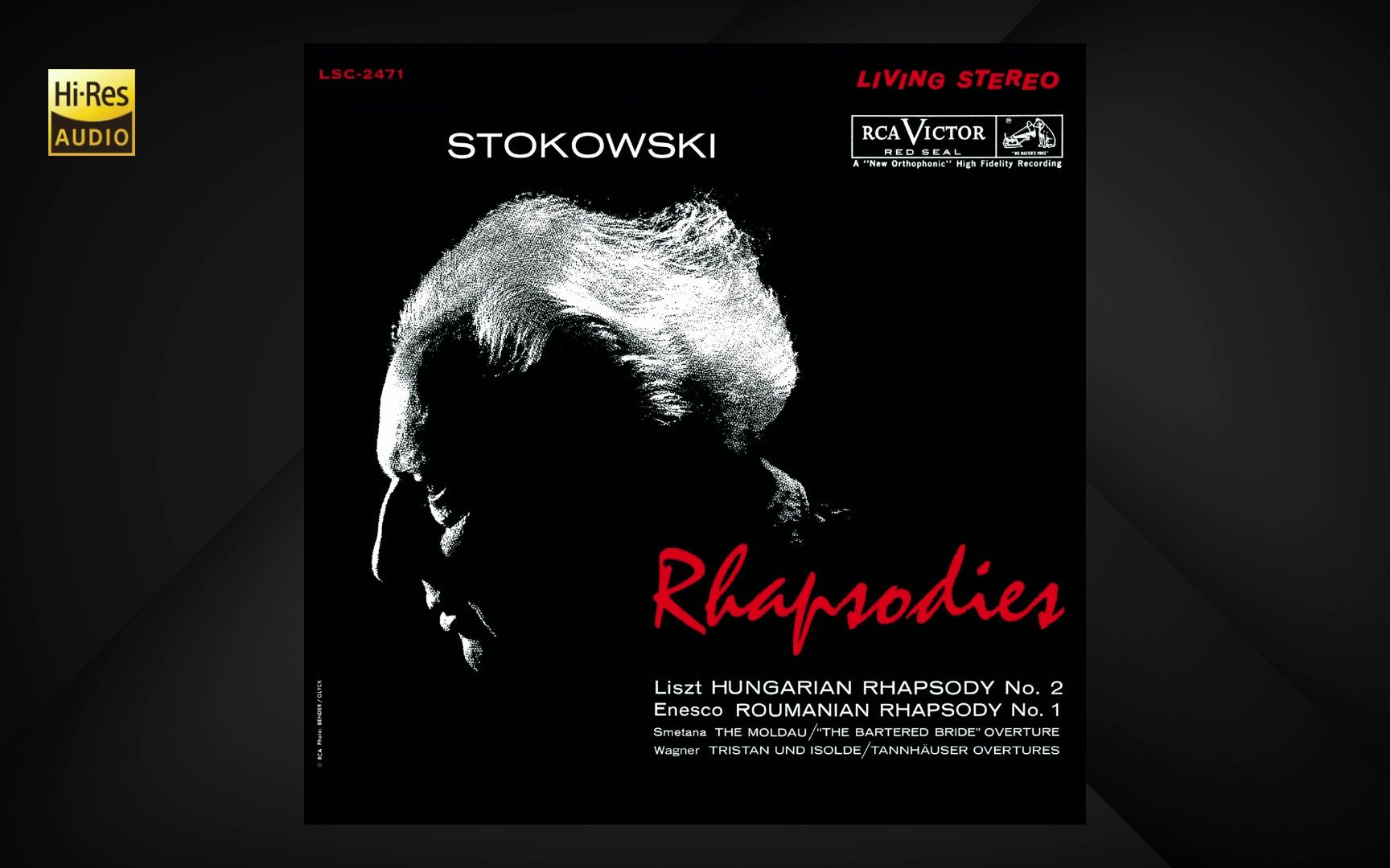 [图]《Rhapsodies 狂想曲》Léopold Stokowski斯托科夫斯基 24bit-88.2khz