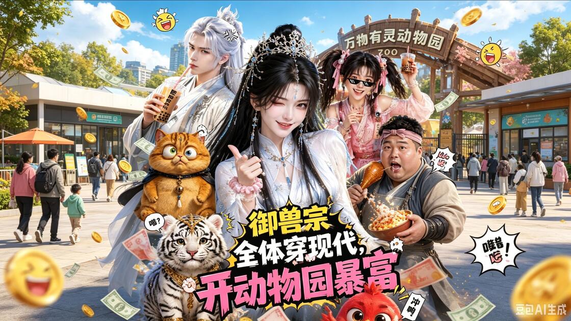 御兽宗全体穿现代,开动物园暴富第二季