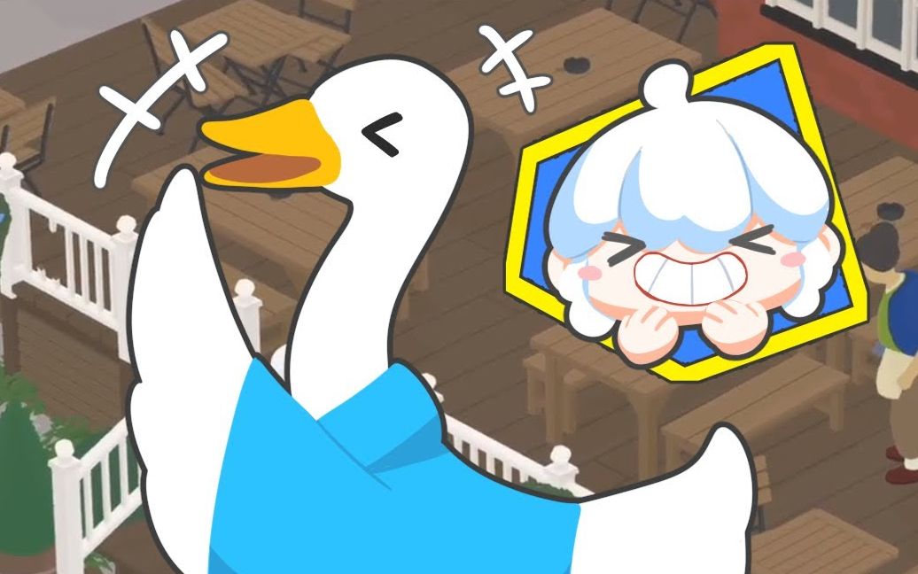 捣蛋鹅小白解说04在餐厅大肆破坏成功复仇讨厌的管理员