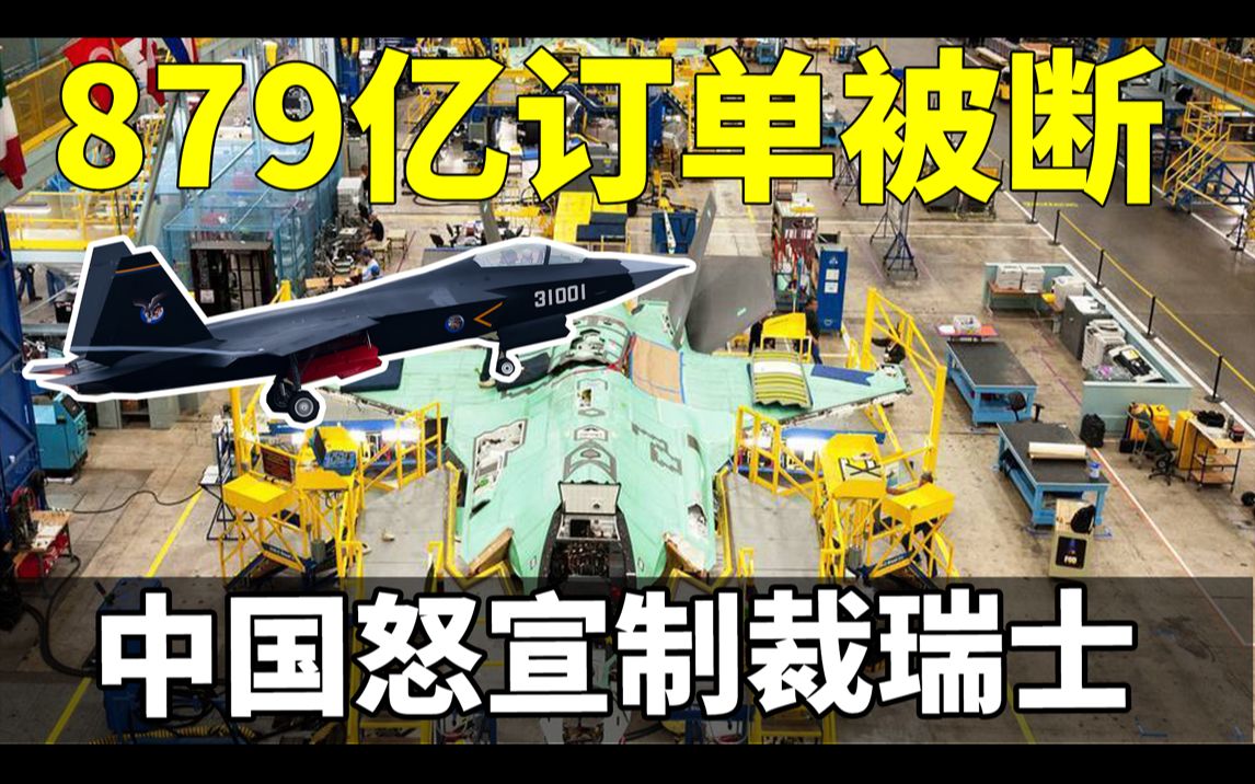 879亿订单被断,7000座工厂破产,中国怒宣制裁瑞士,原因太震撼!哔哩哔哩bilibili