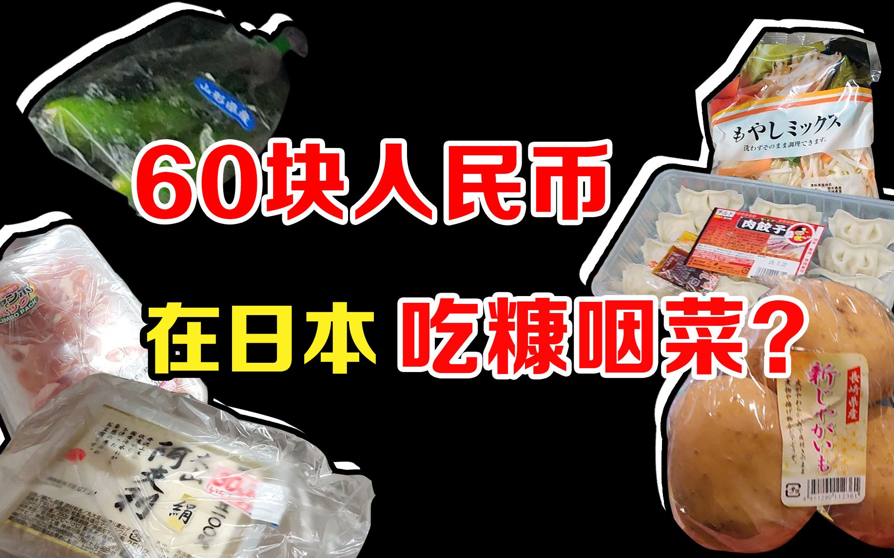 【日本物价】60块人民币在日本能吃到神马?比你想象的要多多了!哔哩哔哩bilibili