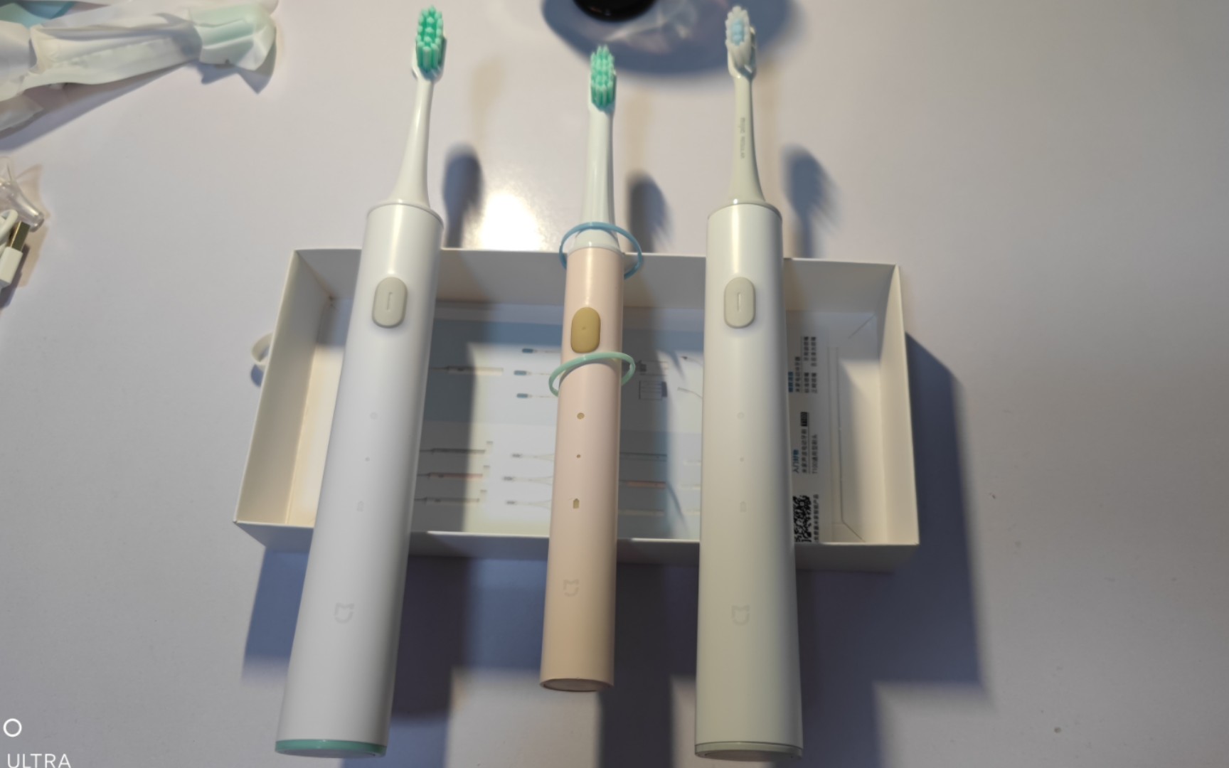 小米t300牙刷开箱-60软妹币