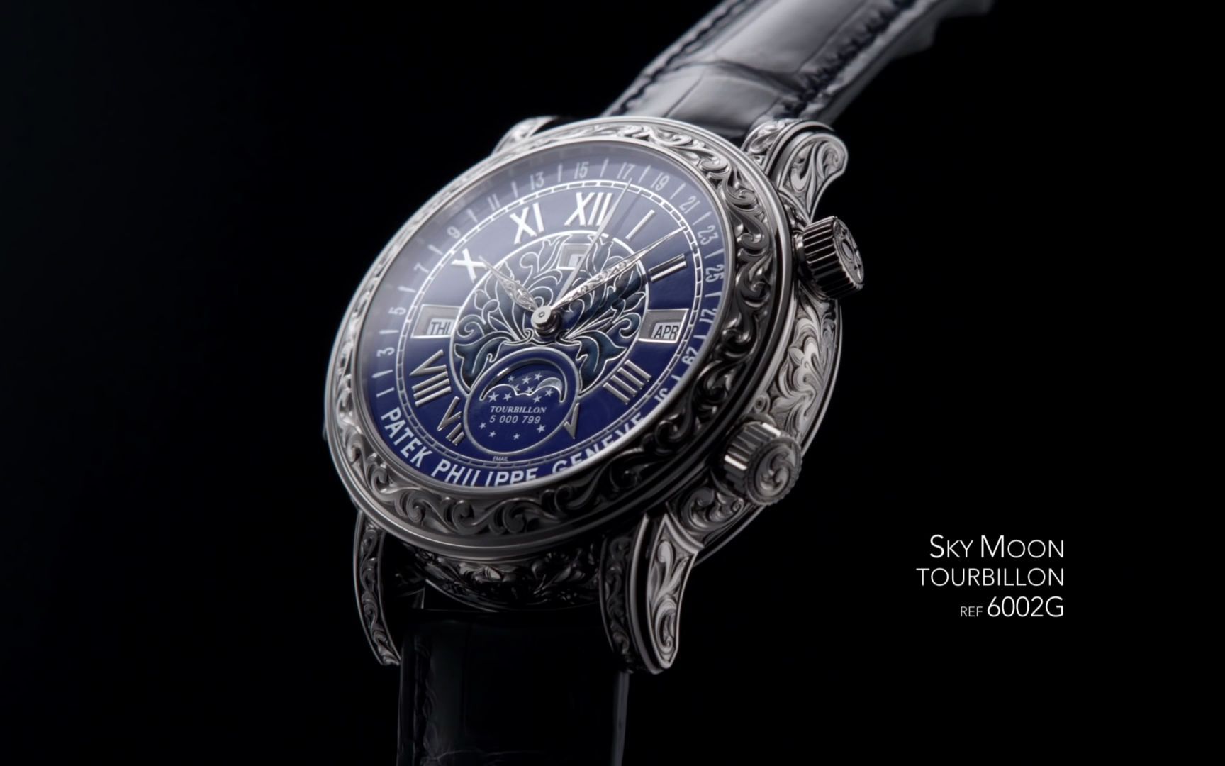 欣赏欣赏表王百达翡丽6002g-001,价值半个e的手表!