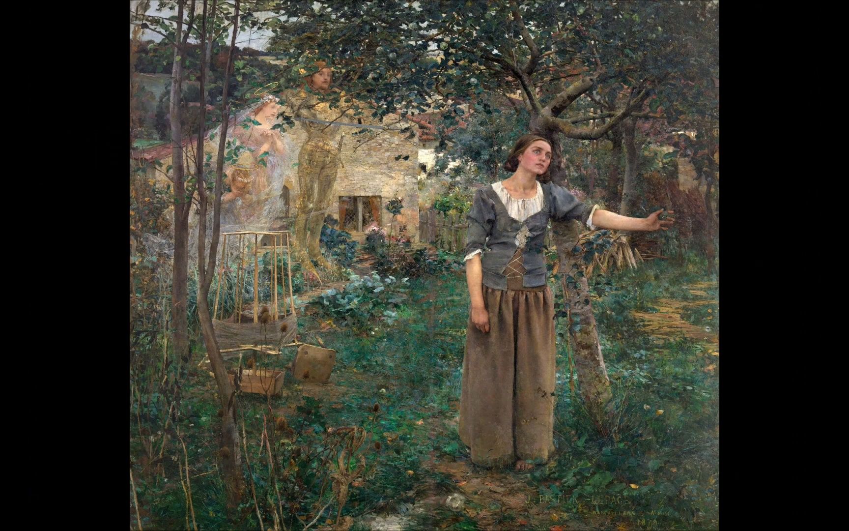 一天一位艺术家Jules BastienLepage (18481884)现实主义中的迷幻巴提斯恩ⷤ𙐤𝩩𝐦𓕥›𝧔𛥮𖤽œ品欣赏哔哩哔哩bilibili