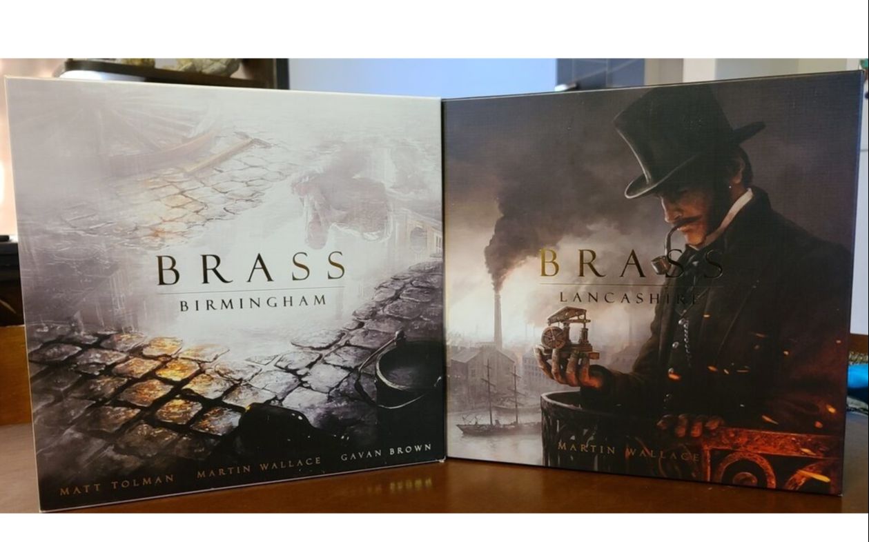 [图]《Brass：兰开夏》和《Brass：伯明翰》对比 Brass Lancashire vs Brass Birmingham _ Comparison