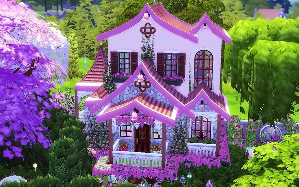 补丁搬运粉红精灵仙子乐园模拟人生4房屋速建