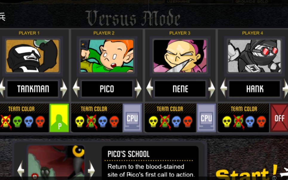 【newgroundsrumble】第七周后,坦克兵来到pico的学校报仇_哔哩哔哩